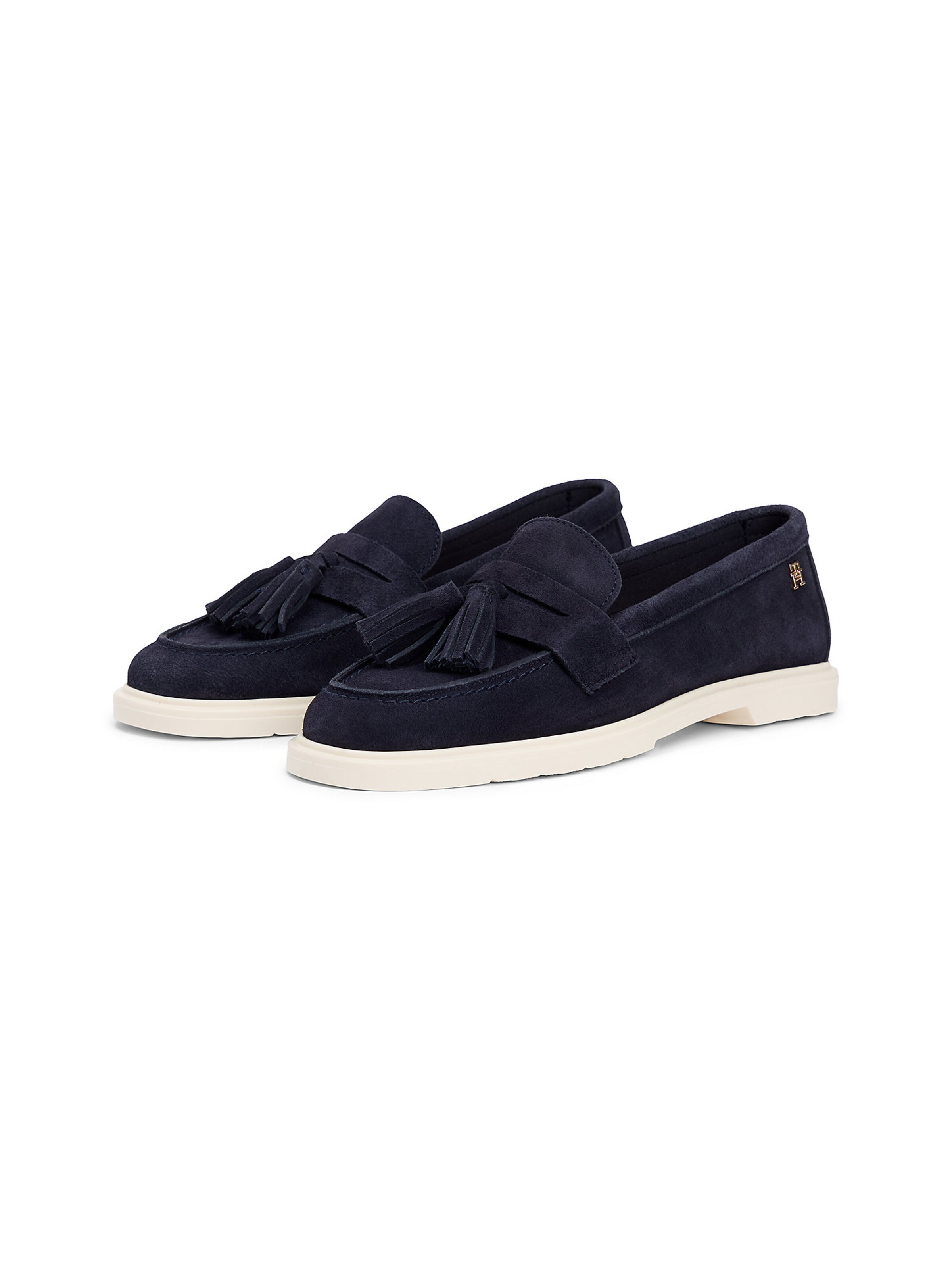TOMMY HILFIGER Slipper in Blau