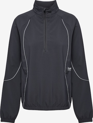 Hummel Sportjas 'Pulse' in Grijs: voorkant