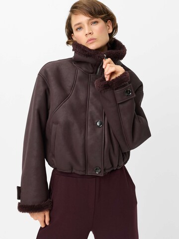 Fuchs Schmitt Winterjacke 'Fliegerblouson Oakland'‌‌‌‌ in Rot: Vorderseite