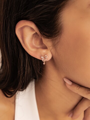 Orecchini 'Sparkle Moon' di Hey Happiness in oro