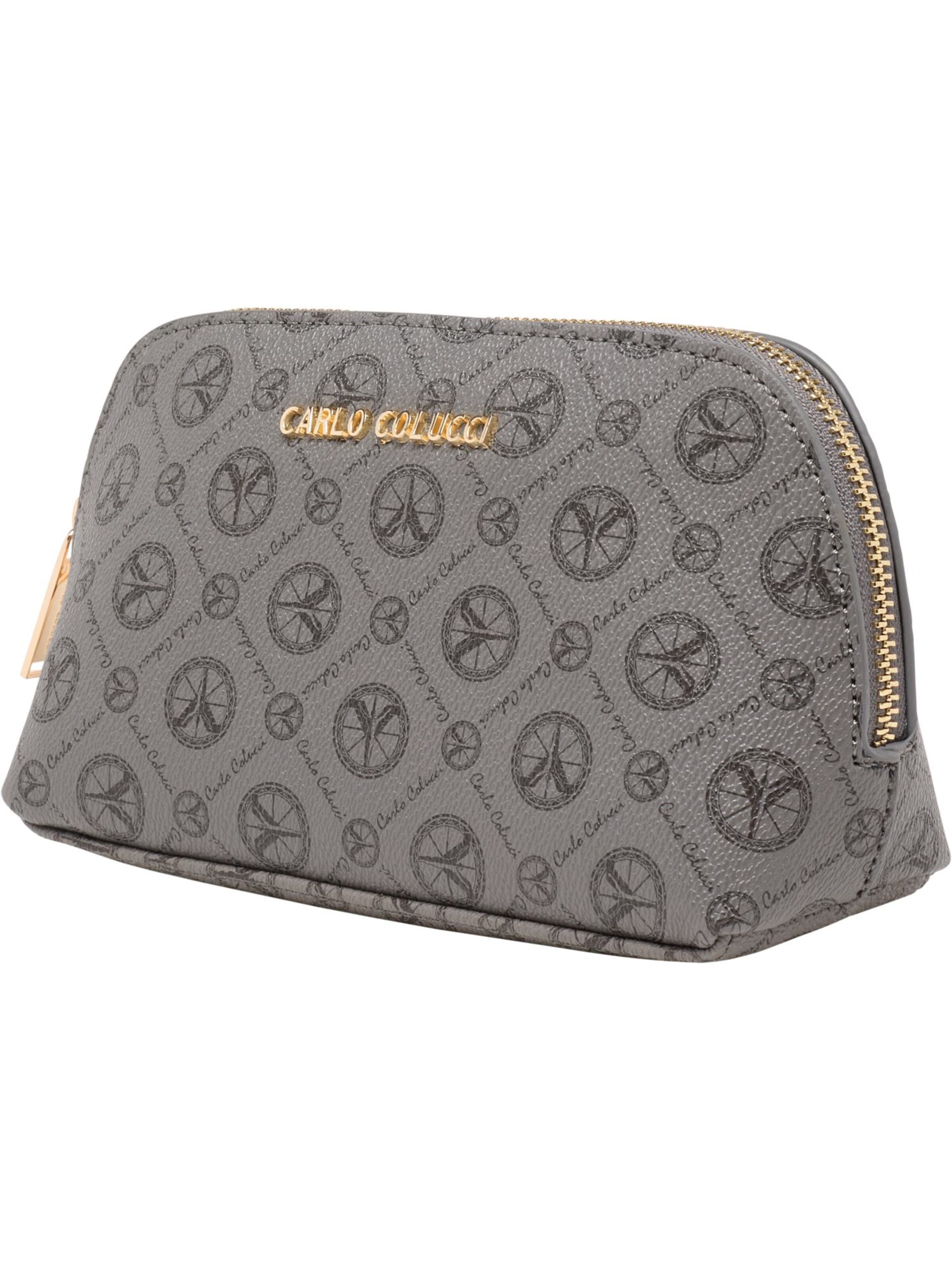 Carlo Colucci Toiletry bag 'Anno' in Grey
