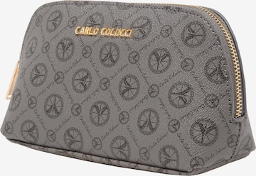Carlo Colucci Toiletry Bag 'Anno' in Grey