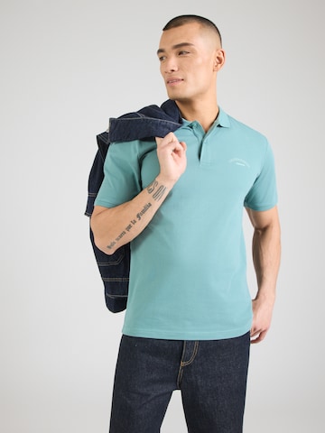 JACK & JONES Koszulka 'JJCOLLEGE' w kolorze niebieski: przód