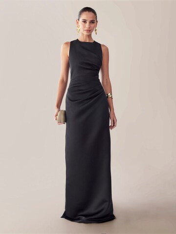 BWLDR Рокля 'Estrella' в черно: отпред