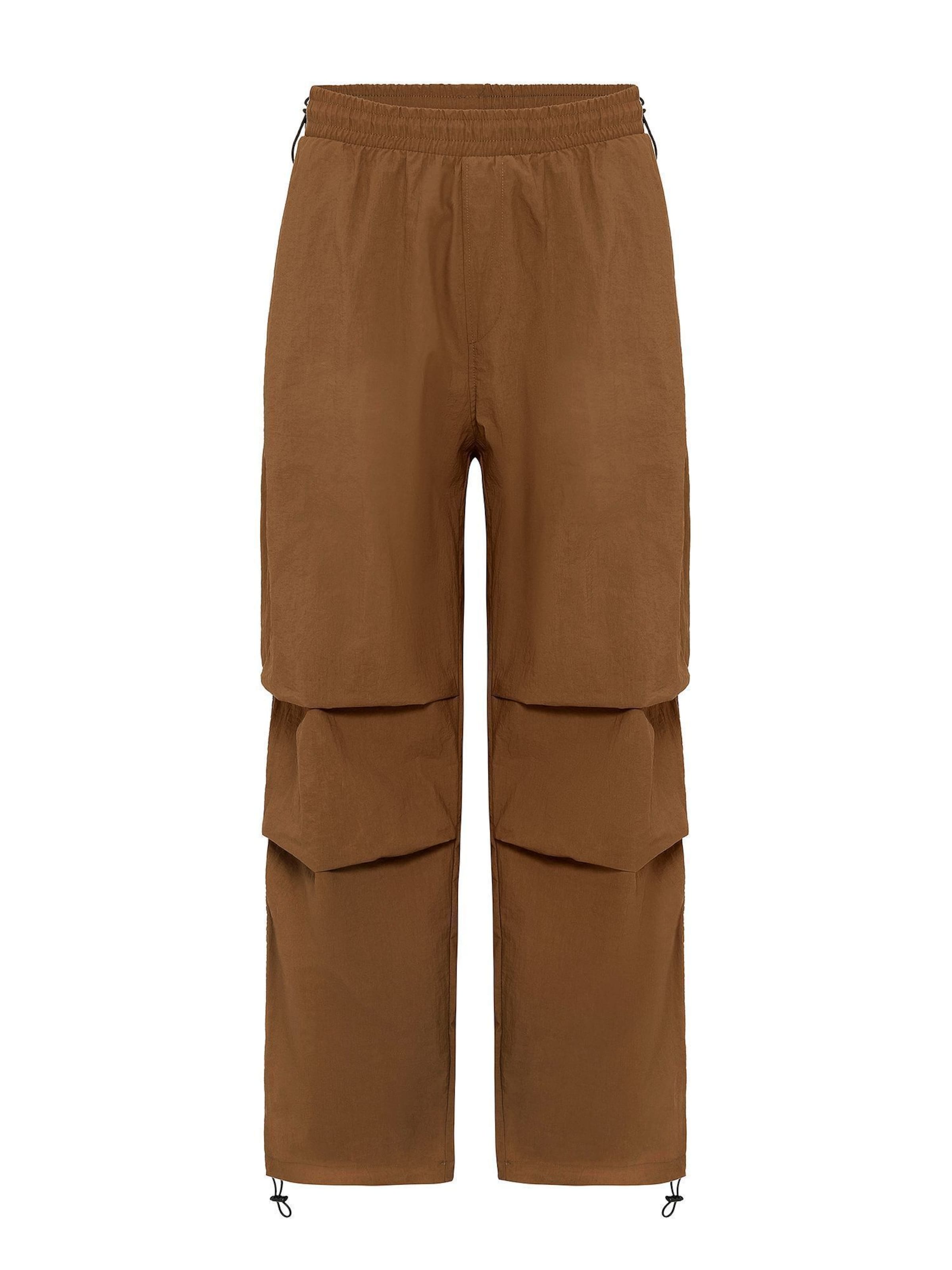 Dandalo Loosefit Hose in Beige: Vorderseite