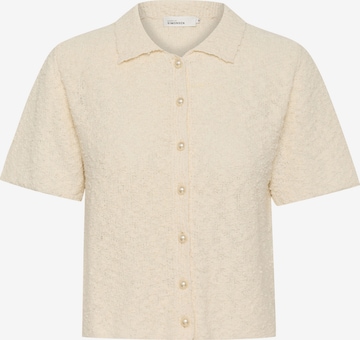 Cardigan 'Nice ' KAREN BY SIMONSEN en blanc : devant