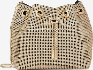 Geantă de umăr de la Kazar pe auriu: față