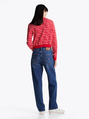 Veste de survêtement Tommy Jeans en rouge