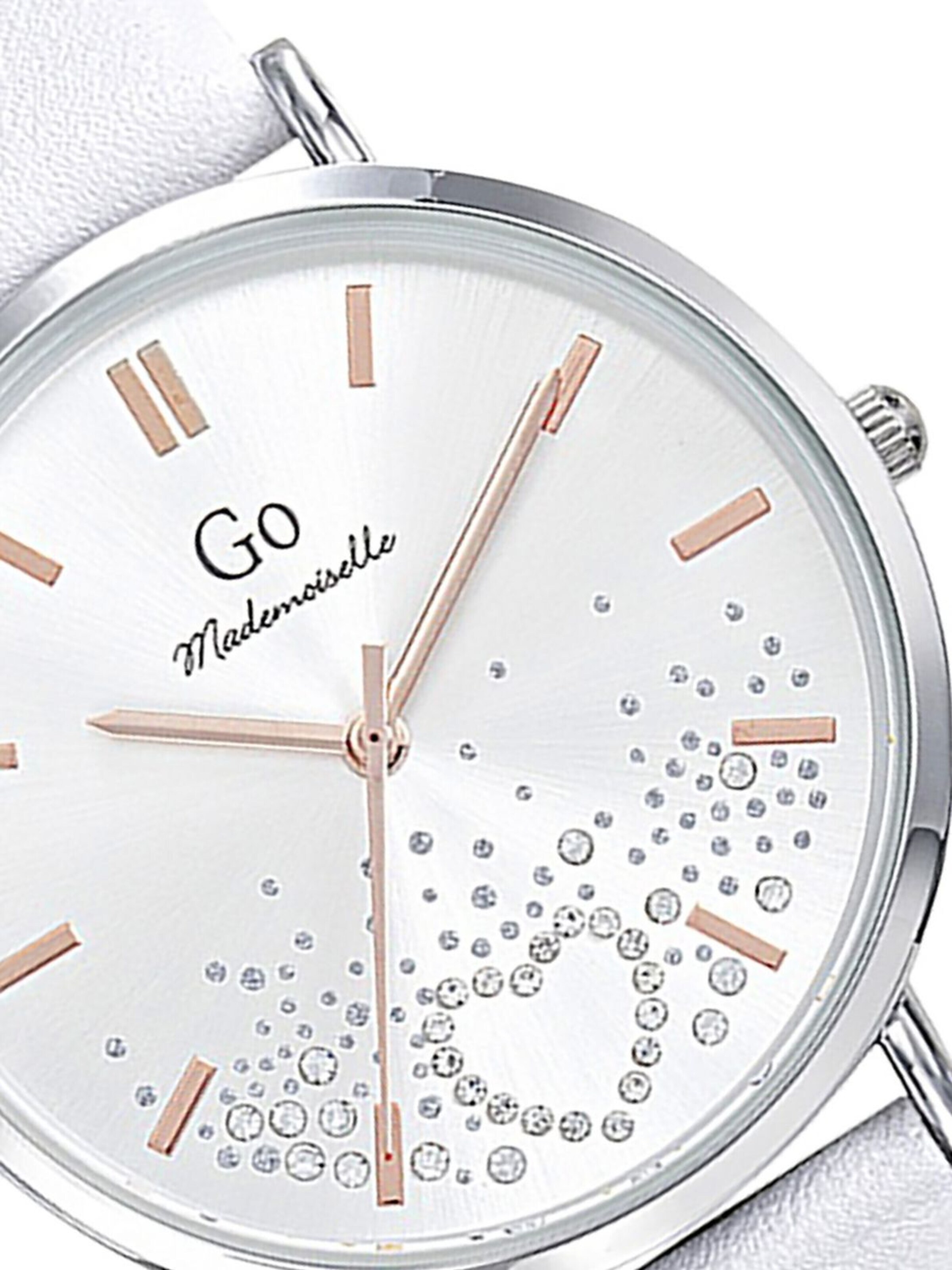 Montre à affichage analogique GO GirlOnly en blanc