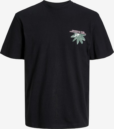 JACK & JONES Shirt 'TAMPA' in de kleur Kaki / Koraal / Zwart / Wit, Productweergave
