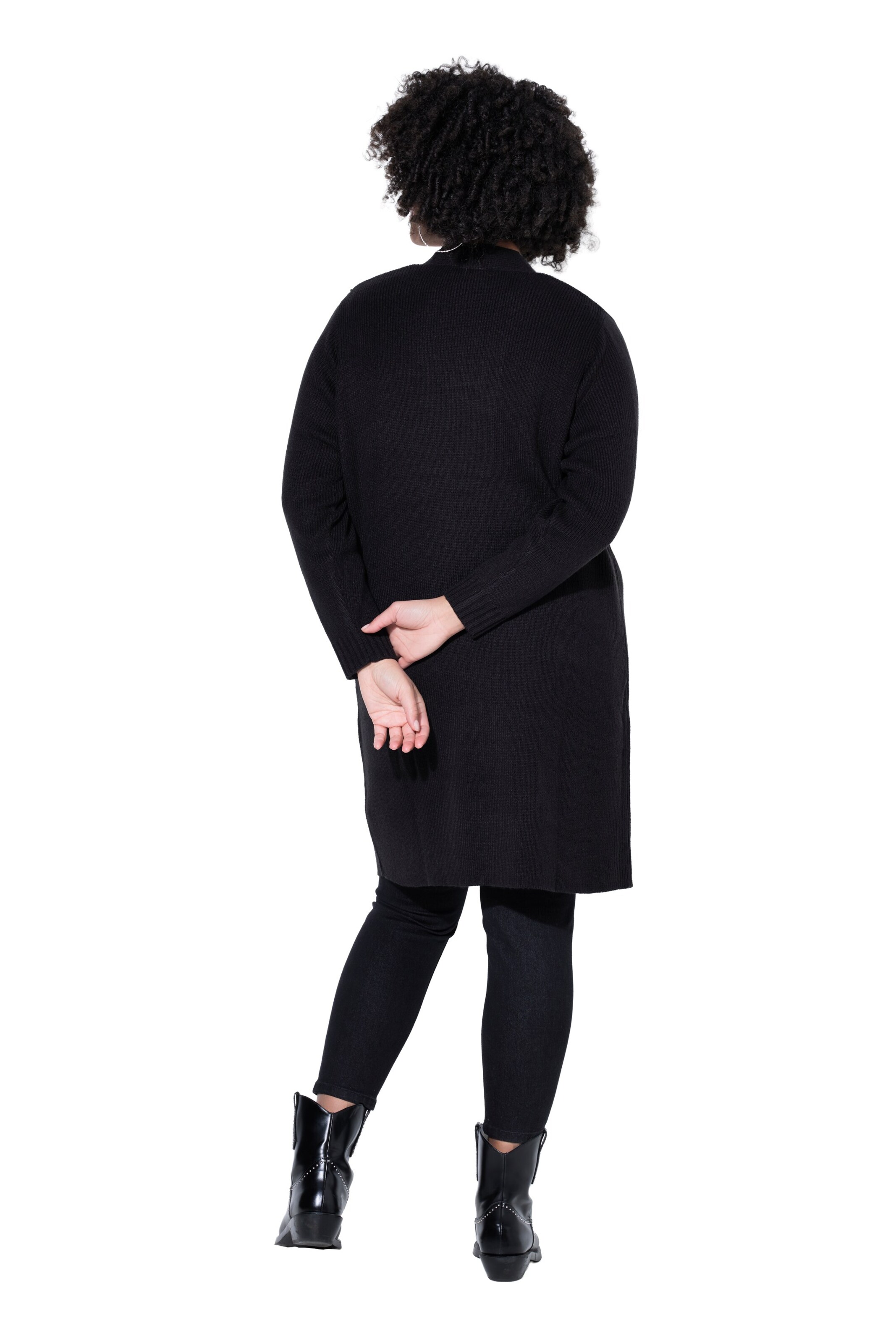 Angel of Style Strickjacke in Schwarz