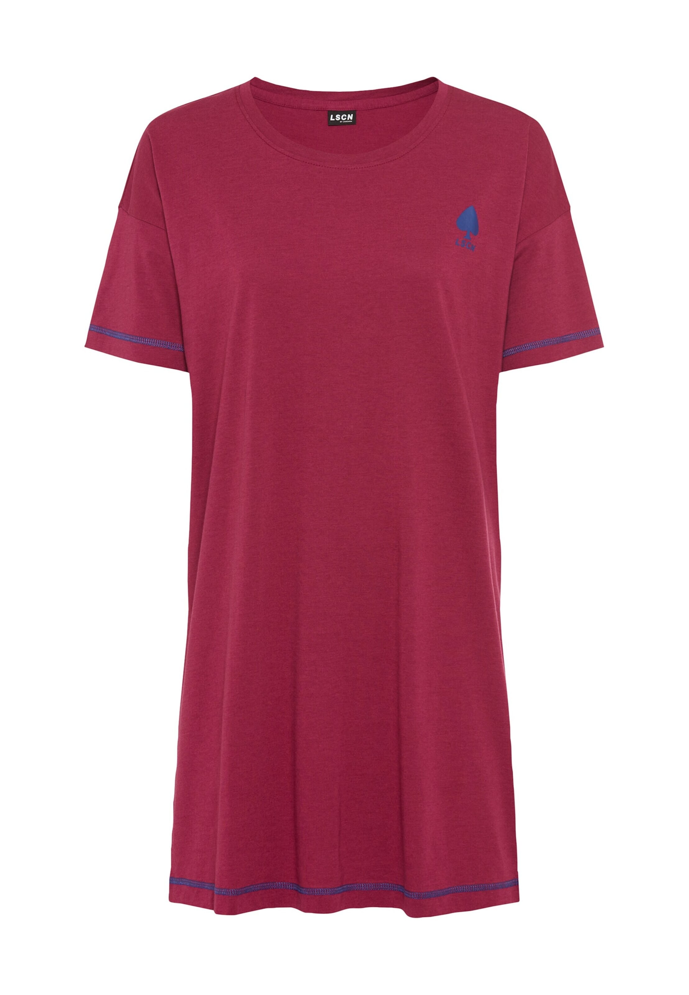 LSCN by LASCANA Nachthemd in Lila: voorkant