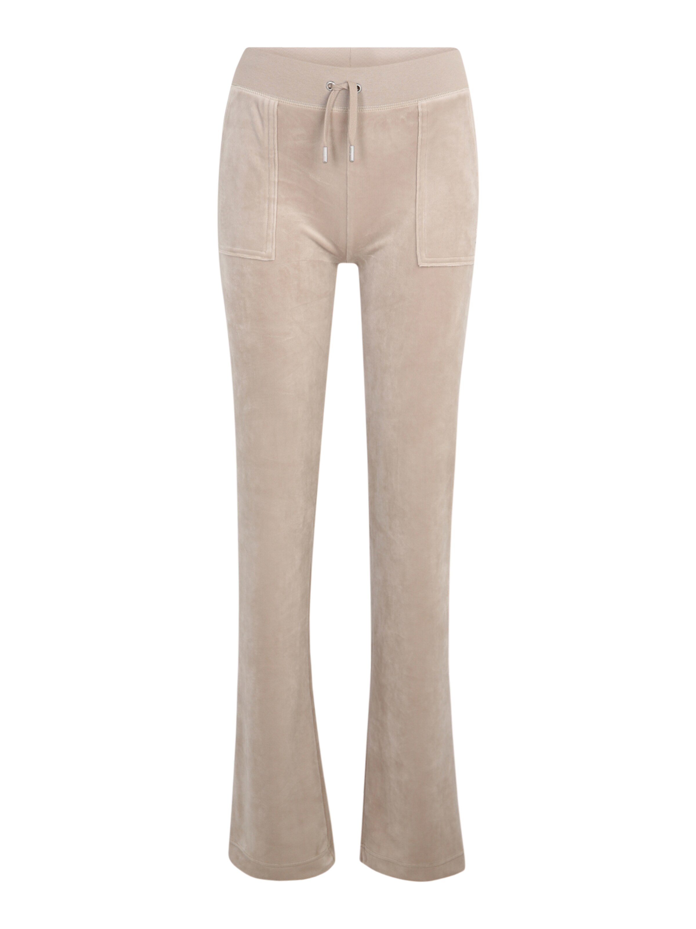 Juicy Couture Tall Regular Broek 'DEL RAY' in Beige: voorkant