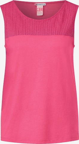 STREET ONE Top in Pink: front