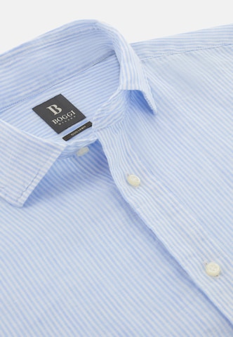 Boggi Milano Regular fit Button Up Shirt in Blue