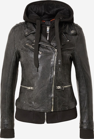 Gipsy Between-Season Jacket 'Fea' in Black: front
