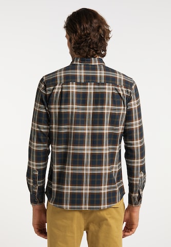 DreiMaster Vintage Slim fit Overhemd in Bruin