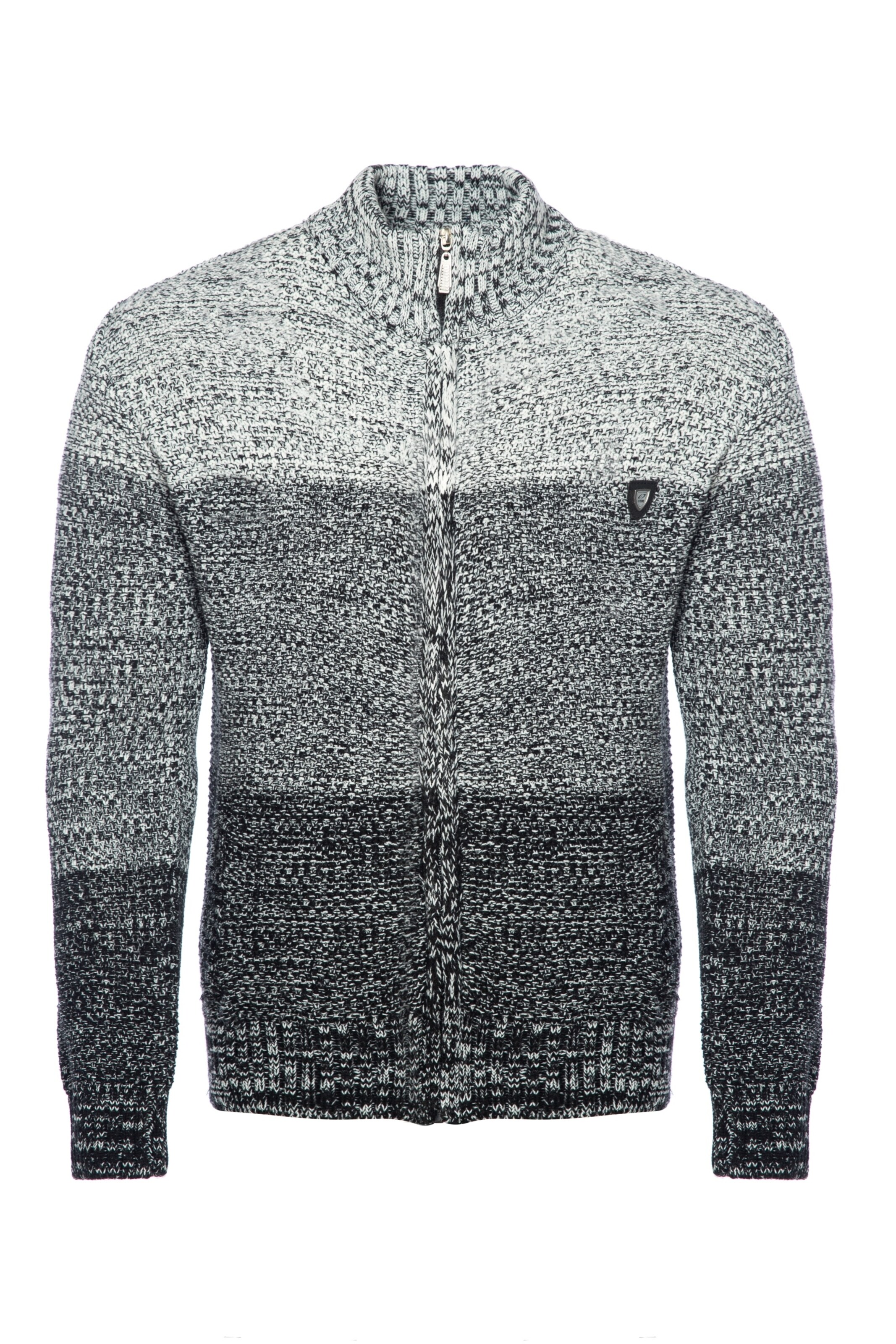 Vestes en maille CARISMA en gris : devant