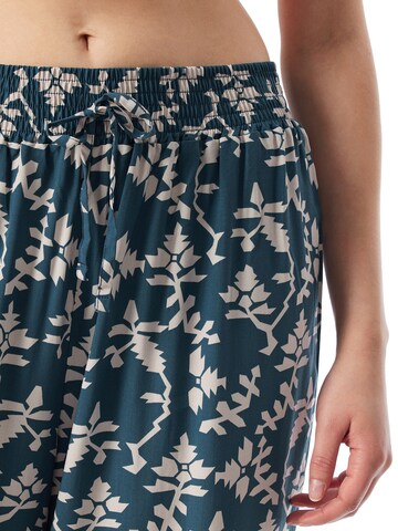 SCHIESSER Pajama Pants ' Mix + Relax ' in Blue