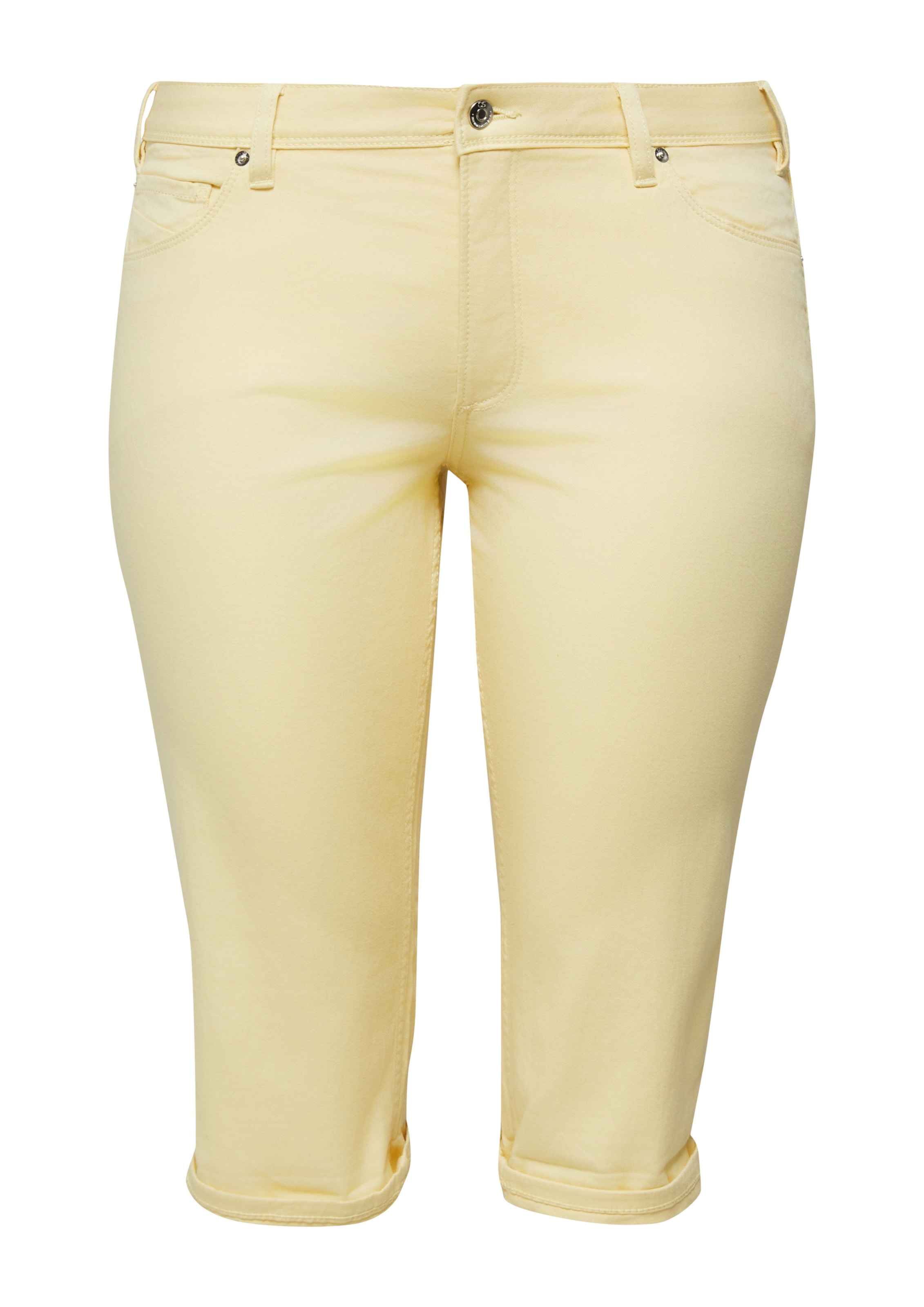 QS Jeans 'Catie' in Gelb: Vorderseite