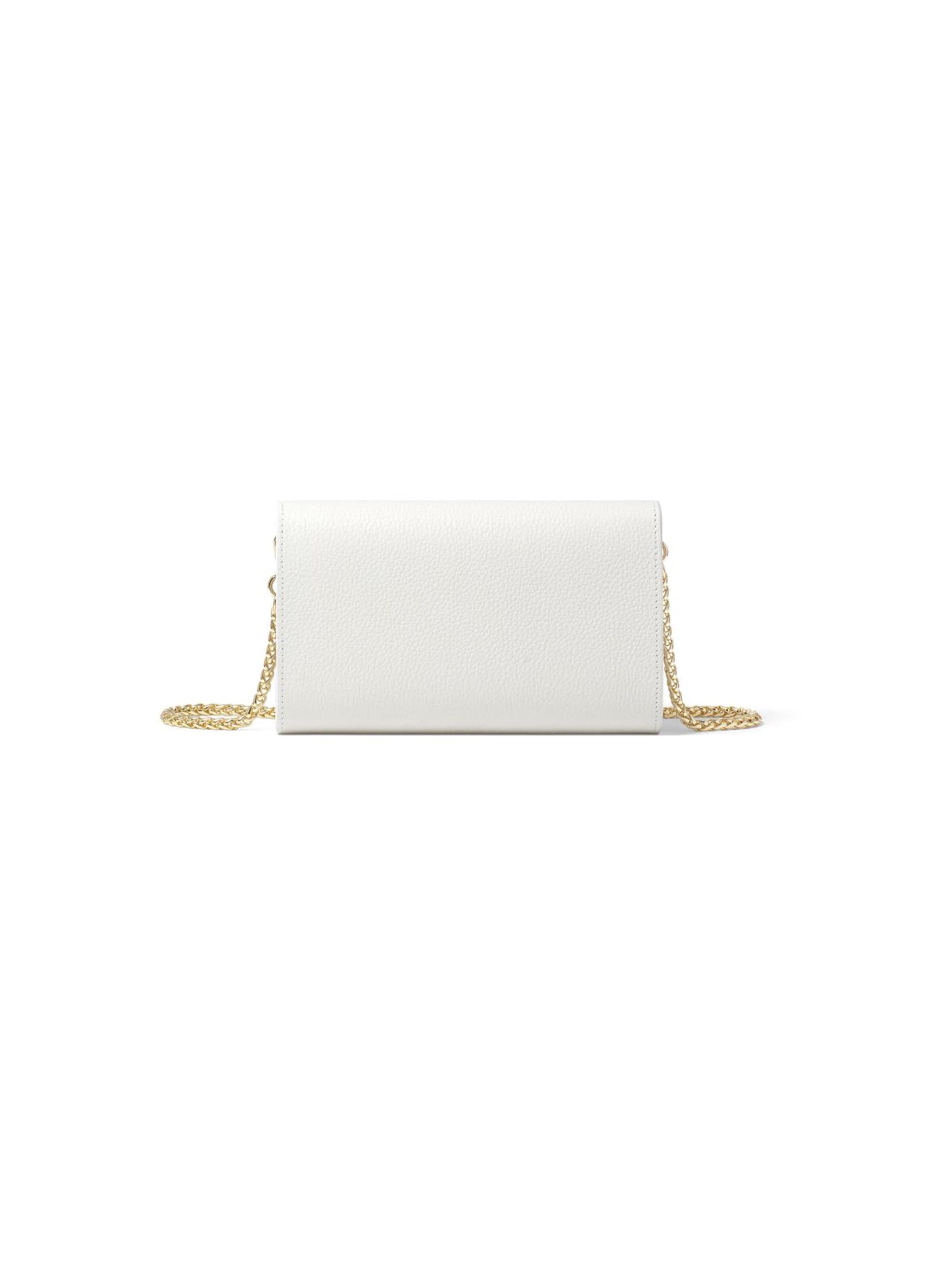Braccialini - Bolso de noche 'Lady Wallet' en blanco