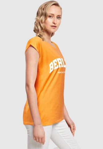 Merchcode Shirt ' Berlin' in Orange