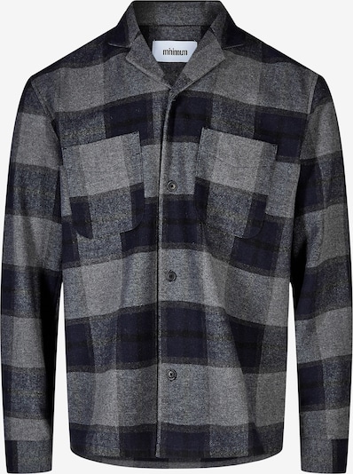 minimum Camisa 'LAUREL' en navy / gris oscuro / gris moteado, Vista del producto