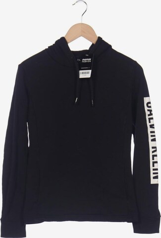 Calvin Klein Sweatshirt & Zip-Up Hoodie in M in Black: front