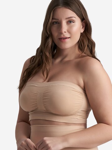 Bye Bra BH 'Soft Touch Seamless Tube Top' in Beige