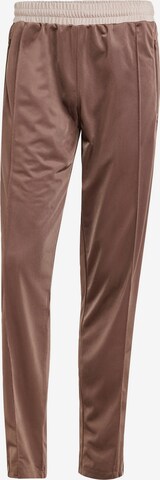 Regular Pantalon ADIDAS ORIGINALS en marron : devant