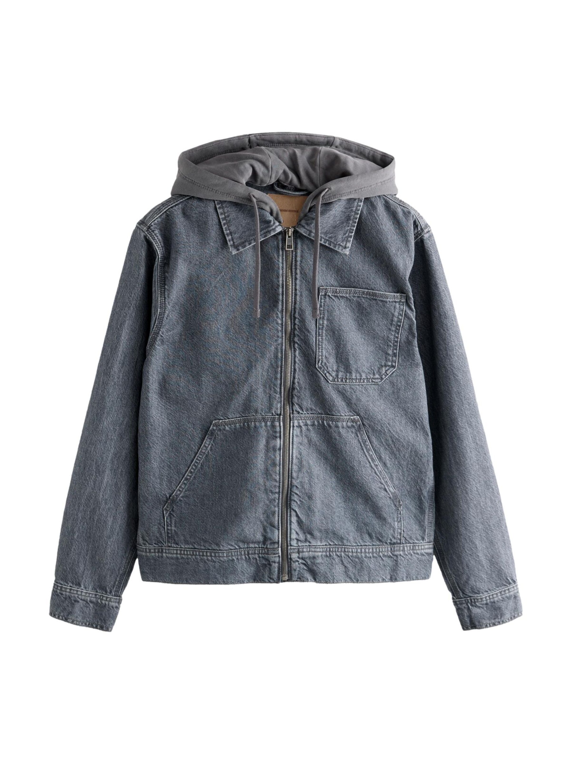 Next Jacke in Schwarz: Vorderseite