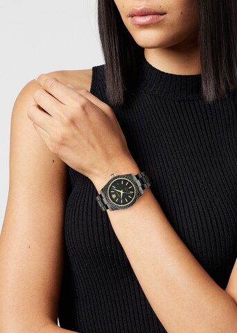 VERSACE Uhr 'DV ONE AUTOMATIC' in Schwarz: Vorderseite
