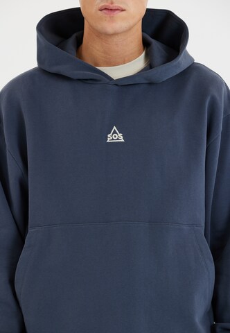SOS Sweatshirt 'Bovec' in Blauw