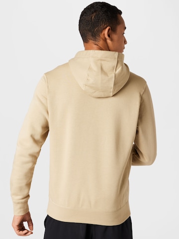 Nike Sportswear Regular Fit Sweatshirt 'Club Fleece' in Beige