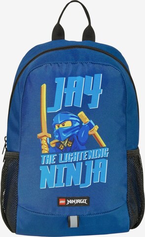LEGO Rucksack 'Ninjago' in Blau: Vorderseite