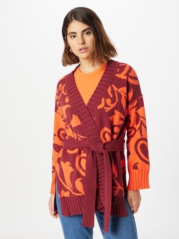 MAX&Co. Knit Cardigan 'SIMBOLO' in Red: front