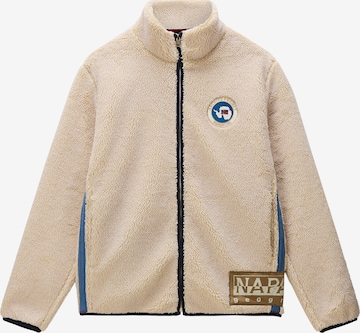 NAPAPIJRI Fleecejacke 'ARCHIVE' in Beige: Vorderseite