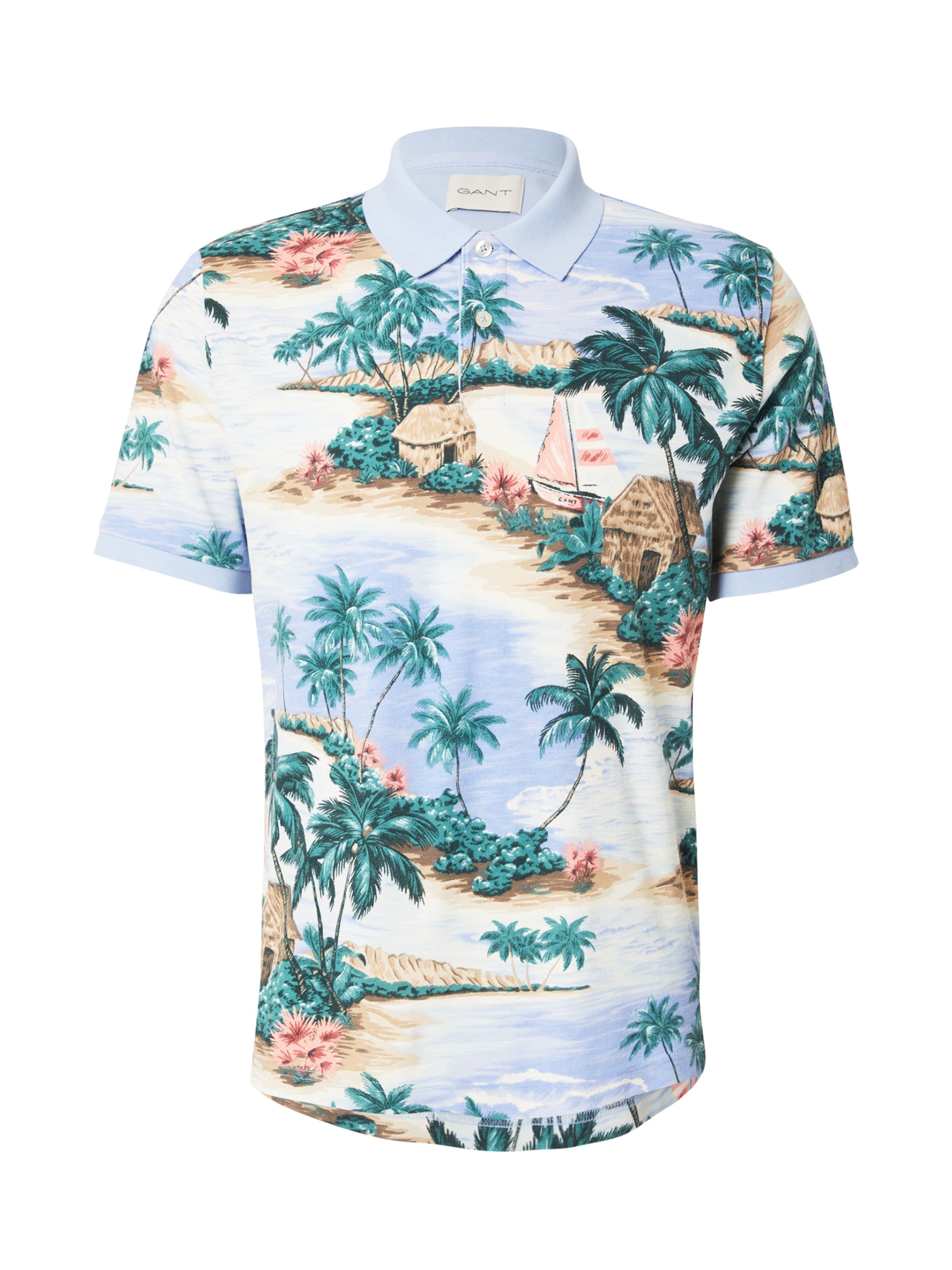 Maglietta di GANT in blu: frontale