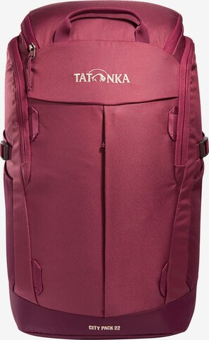 TATONKA Backpack 'City Pack 22' in Red: front
