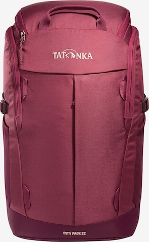 TATONKA Rucksack 'City Pack 22' in Rot: predná strana