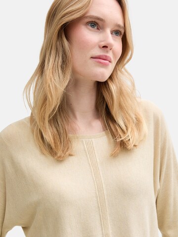 TOM TAILOR Trui in Beige