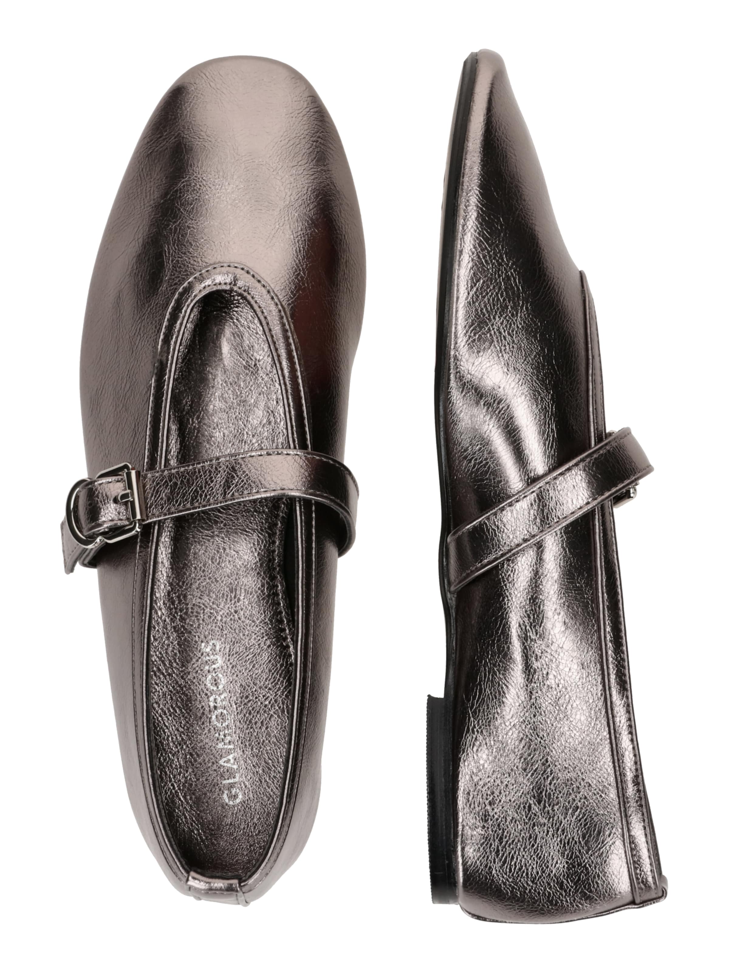 GLAMOROUS Балетки с ремешком в Бронзовый