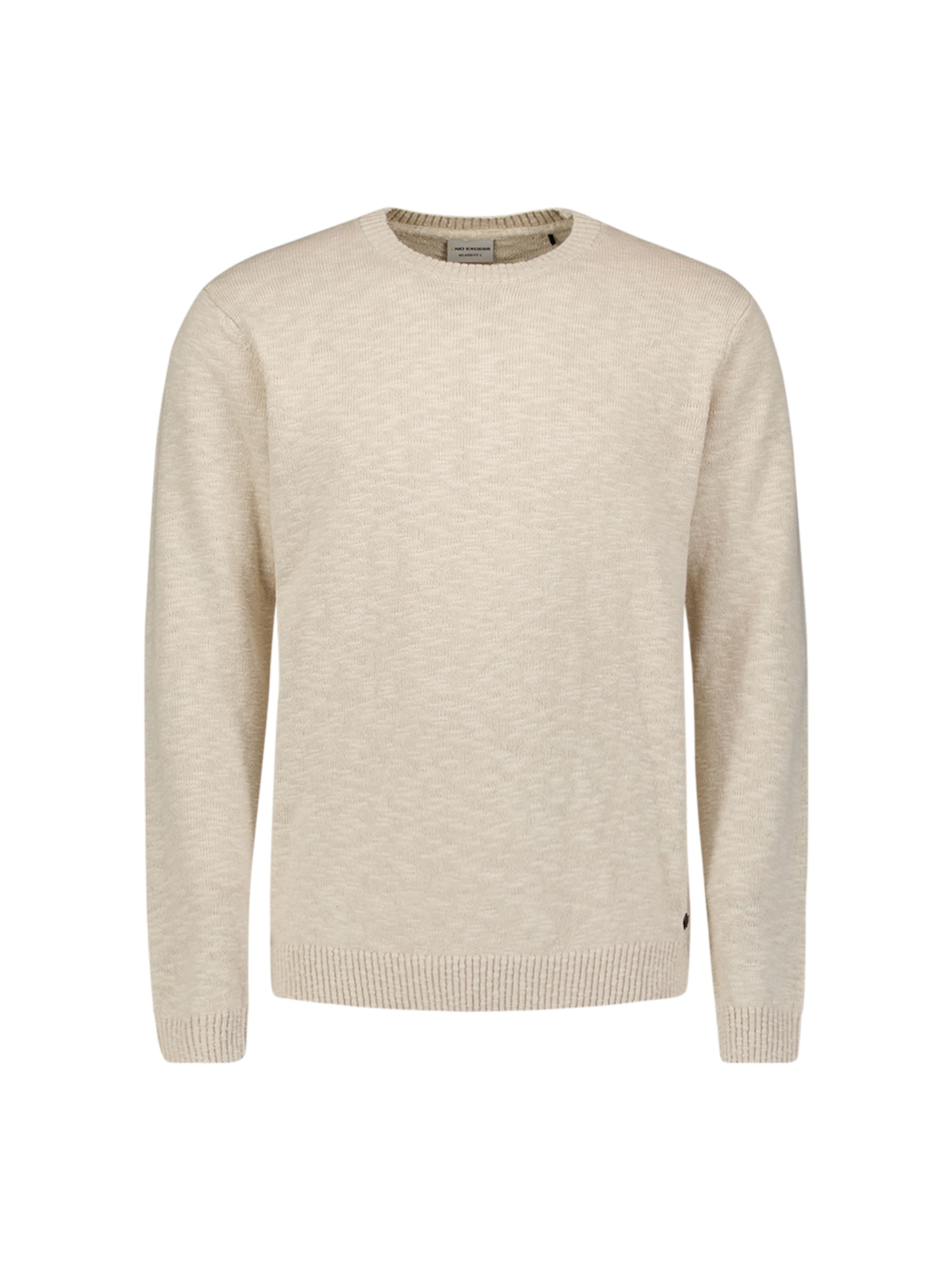 No Excess Pullover in Beige: Vorderseite