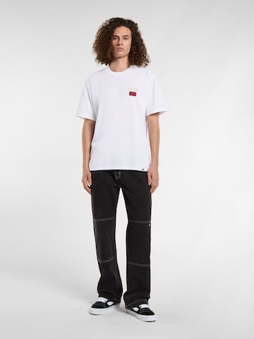balta DICKIES Marškinėliai 'SERVICE CREW'