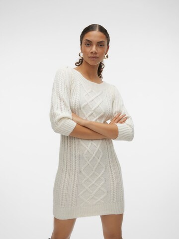 VERO MODA Strikkjole 'MARA' i beige