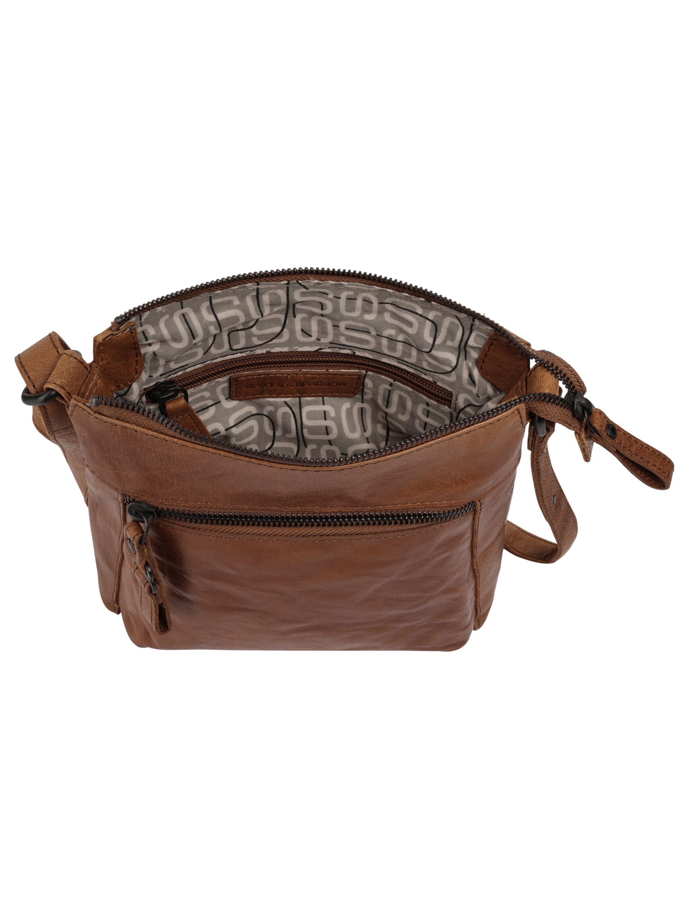 Spikes & Sparrow Crossbody bag in Brown