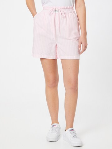 TOMMY HILFIGER Wide Leg Hose in Pink: predná strana