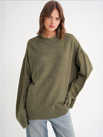 MixRay - Pullover em verde: frente