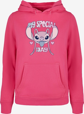 Sweat-shirt 'Lilo and Stitch - Special Day' ABSOLUTE CULT en rose : devant