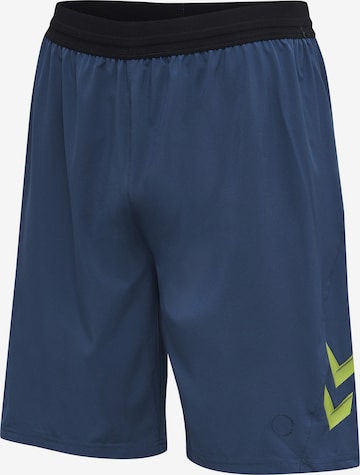 Hummel Regular Workout Pants in Blue